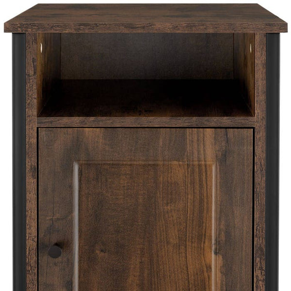 Nachttisch Blackburn 40x42x60,5cm Industrial dunkelbraun