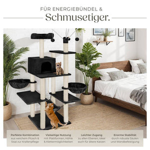 Kratzbaum Lilou 165cm schwarz