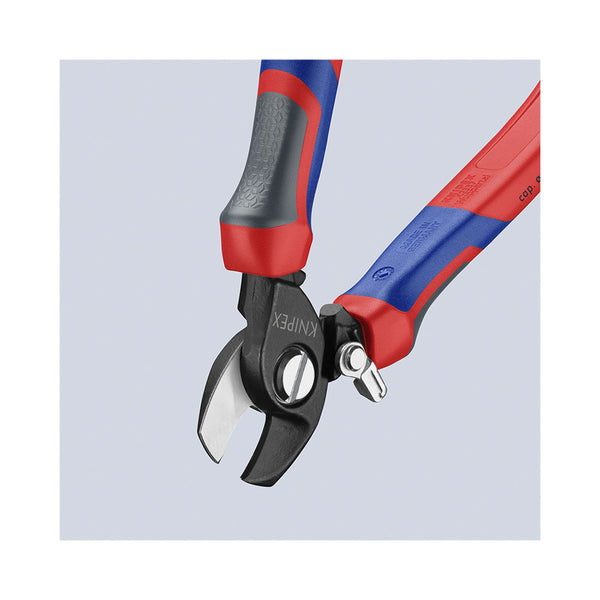 KNIPEX Kabelschere mit Öffnungsfeder