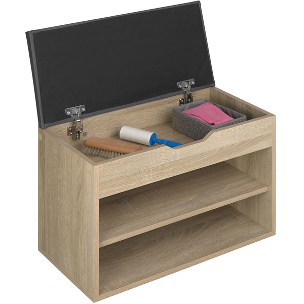 Jasmina shoe bench, wood decor