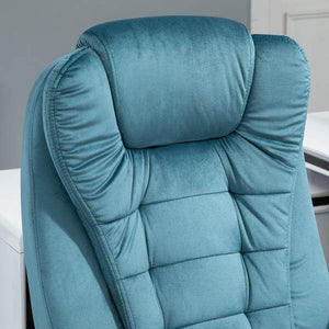 Massagesessel Chefsessel Gamingstuhl Drehstuhl Massagebürostuhl Blau