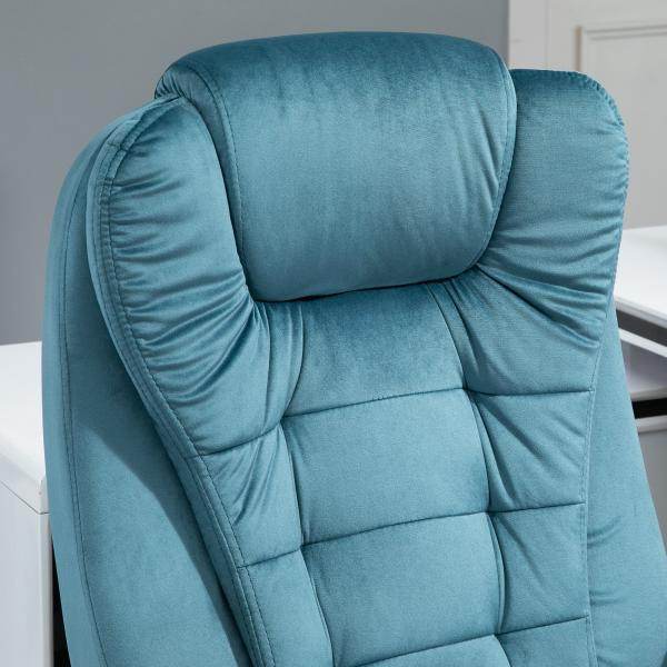 Massagesessel Chefsessel Gamingstuhl Drehstuhl Massagebürostuhl Blau