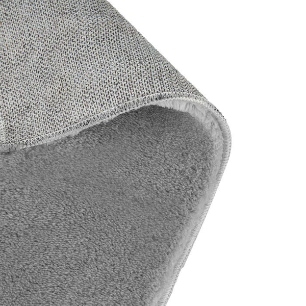 Tapis à poils courts Soft Zone gris 160 x 230 cm 