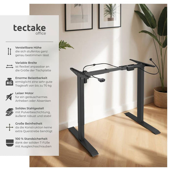 Tischgestell Yannick schwarz