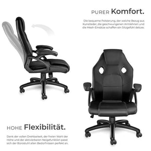 Mike office chair, black