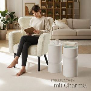 2er Set Beistelltisch Amine