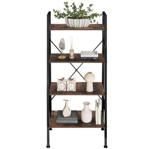 Leiterregal Newcastle 57,5 x 35,5 x 139cm - industrial dunkelbraun