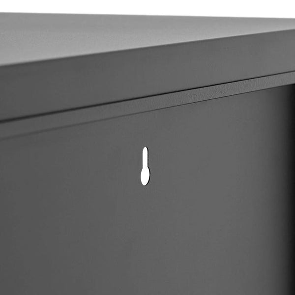 Metallvitrine Baker schwarz