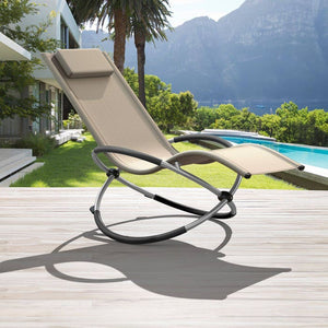 Sonnenliege Paulina beige