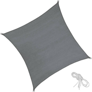 Polyethylen Sonnensegel quadratisch 2, 500 x 500 cm