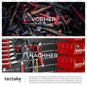 Kleinteilemagazin pro Stück