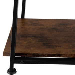 Schreibtisch Paisley 120x50x73,5cm Industrial dunkelbraun