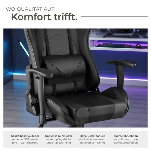 Premium Racing office chair Twink, black
