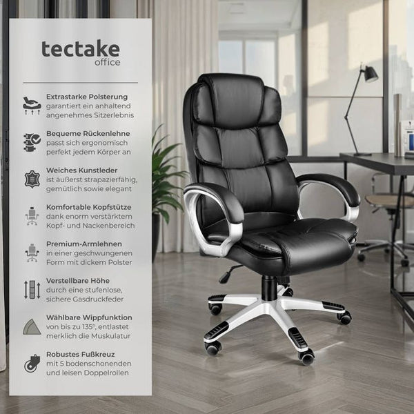 Jonas executive chair, black
