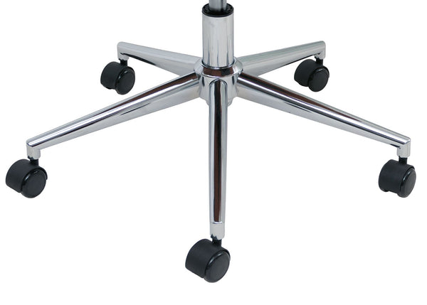 Ergonomischer Chefsessel Kunstleder Walnuss-Optik Schwarz