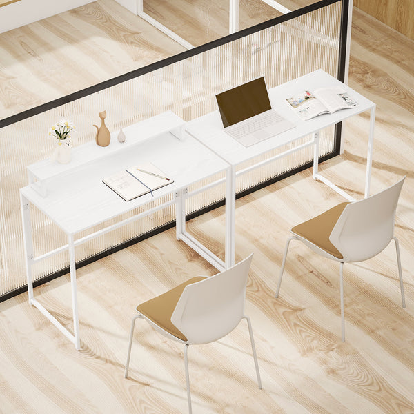 Computertisch klappbar mit Monitorhalterung für Homeoffice