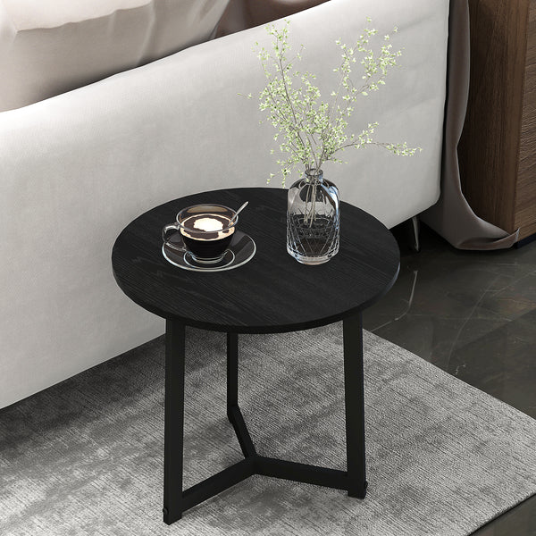 Couchtisch 2er-Set modern Design bis 35kg belastbar Schwarz