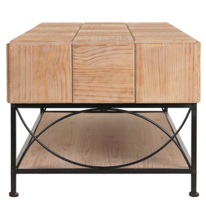 Couchtisch Wohnzimmertisch Sofatisch Beistelltisch Ablage MDF 51x120x61cm