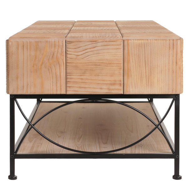 Couchtisch Wohnzimmertisch Sofatisch Beistelltisch Ablage MDF 51x120x61cm