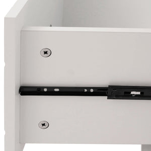 Couchtisch Beistelltisch Sofatisch Fischgrätenmuster 42x103x60cm weiss
