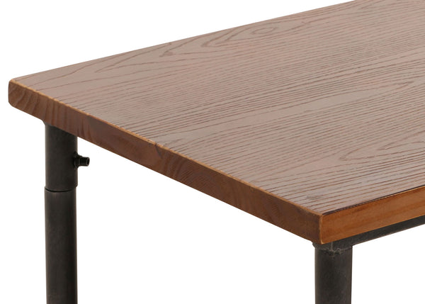 Couchtisch Wohnzimmertisch Sofatisch Beistelltisch Industrial 48x100x50cm braun