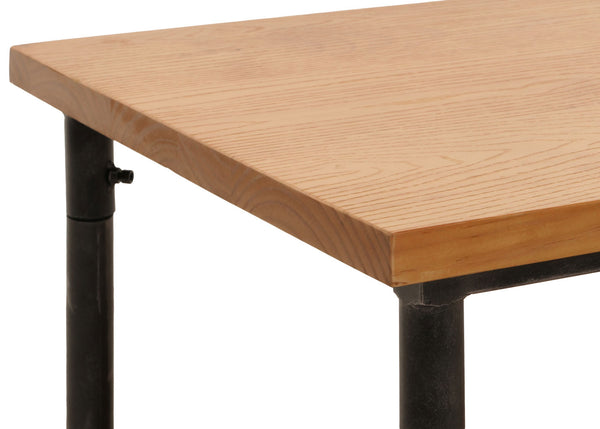 Couchtisch Wohnzimmertisch Sofatisch Beistelltisch Industrial 48x100x50cm natur