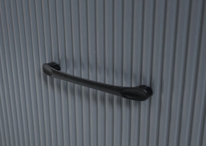 Couchtisch Beistelltisch Sofatisch Schubladen Türen 43x100x60cm Marmor-Optik grau