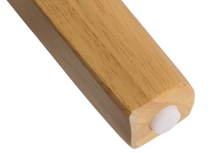 Couchtisch Beistelltisch Sofatisch HDF Laminat 46x120x70cm Marmoroptik helle Beine