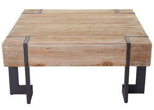 Couchtisch Tanne Massivholz rustikal 60x60cm natur
