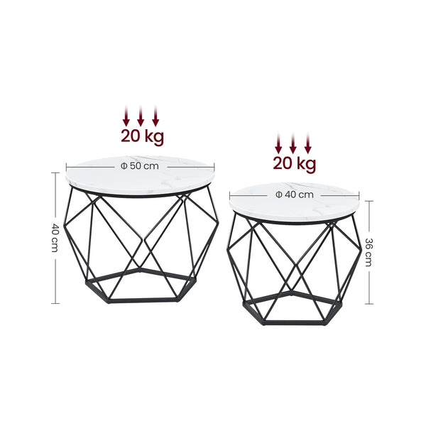 Couchtisch Set Wohnzimmertisch 2er Set