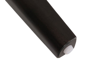 Couchtisch Beistelltisch Sofatisch HDF Laminat 46x120x70cm Sheesham-Optik dunkle Beine