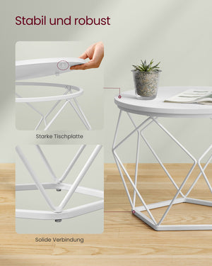 Couchtisch Tischset 2er Set Rund