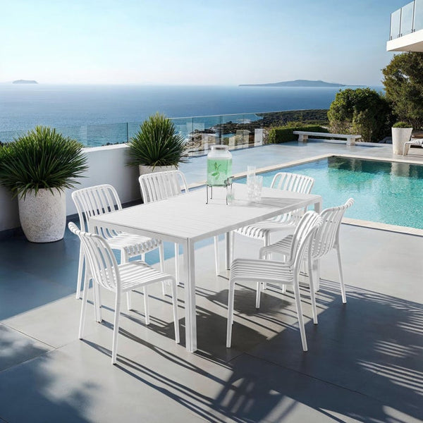 Gartenstühle Alcudia creme 2er Set