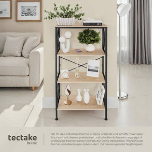 Regal Barry Industrial Holz hell, Eiche Sonoma