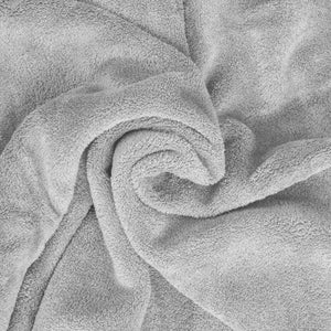 Kuscheldecke mit Ärmeln grau 200 x 170 cm