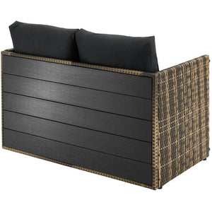 2-in-1-Rattanlounge-Set Monopoli natur