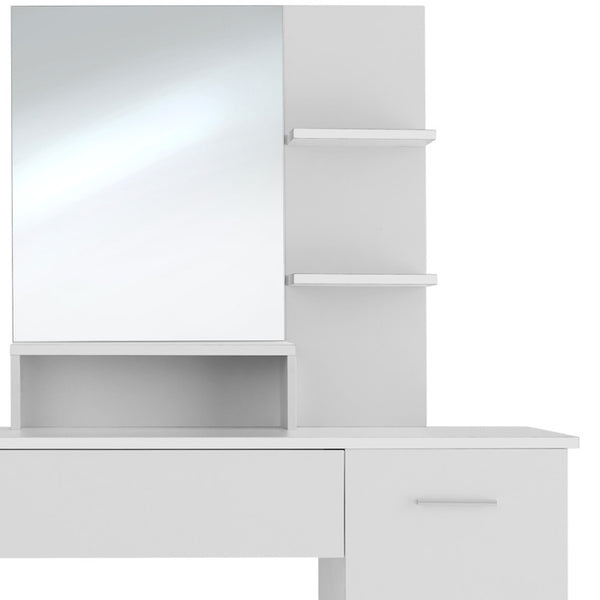 Zoe white dressing table