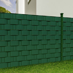 PVC privacy screen film, green, 35m