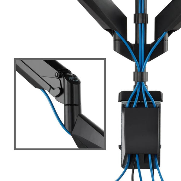 Monitor Tischhalterung für 4 Monitore von 13"" bis 32""