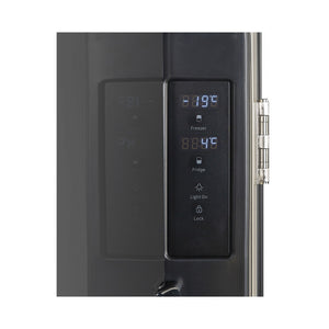 Kibernetik RKS149 Retro Getränkekühlschrank schwarz