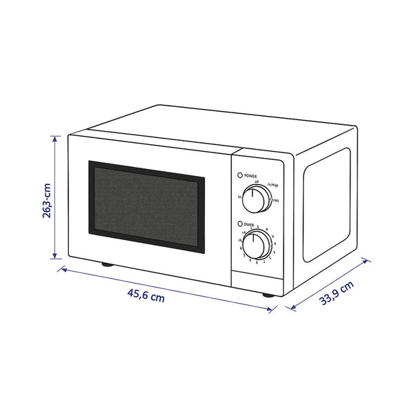BergerLanz MW20P71 Mikrowelle 700W