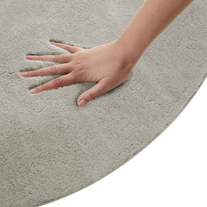 Tapis à poils courts Soft Zone Sand Ø 120 cm 
