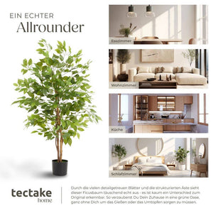 Ficus artificiel Fida 120 cm 