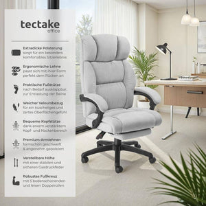 Jillien office chair, grey 