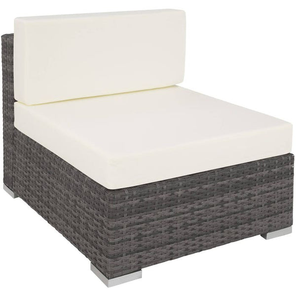 Rattan Loungeset Marbella - grau