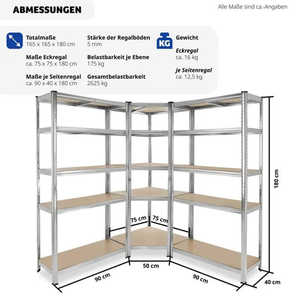 Schwerlastregalsystem Gustav