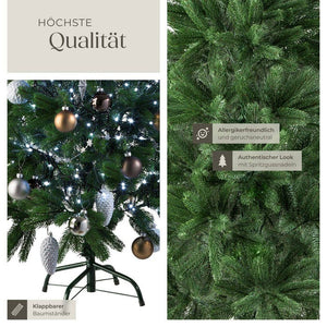 Künstlicher Weihnachtsbaum - grün 140 cm
