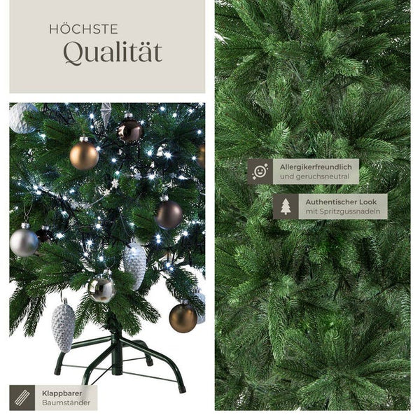 Künstlicher Weihnachtsbaum - grün 140 cm