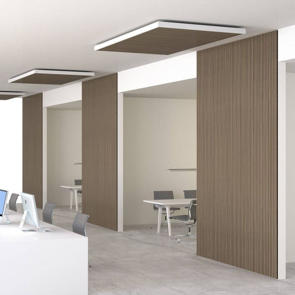 Sonic Wall Holzoptik in Eiche dunkel 4er Set Eiche dunkel 4er Set