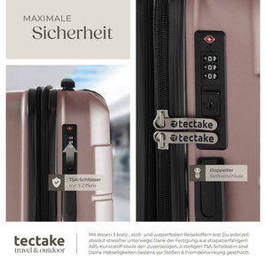 Reisekofferset Brice roségold